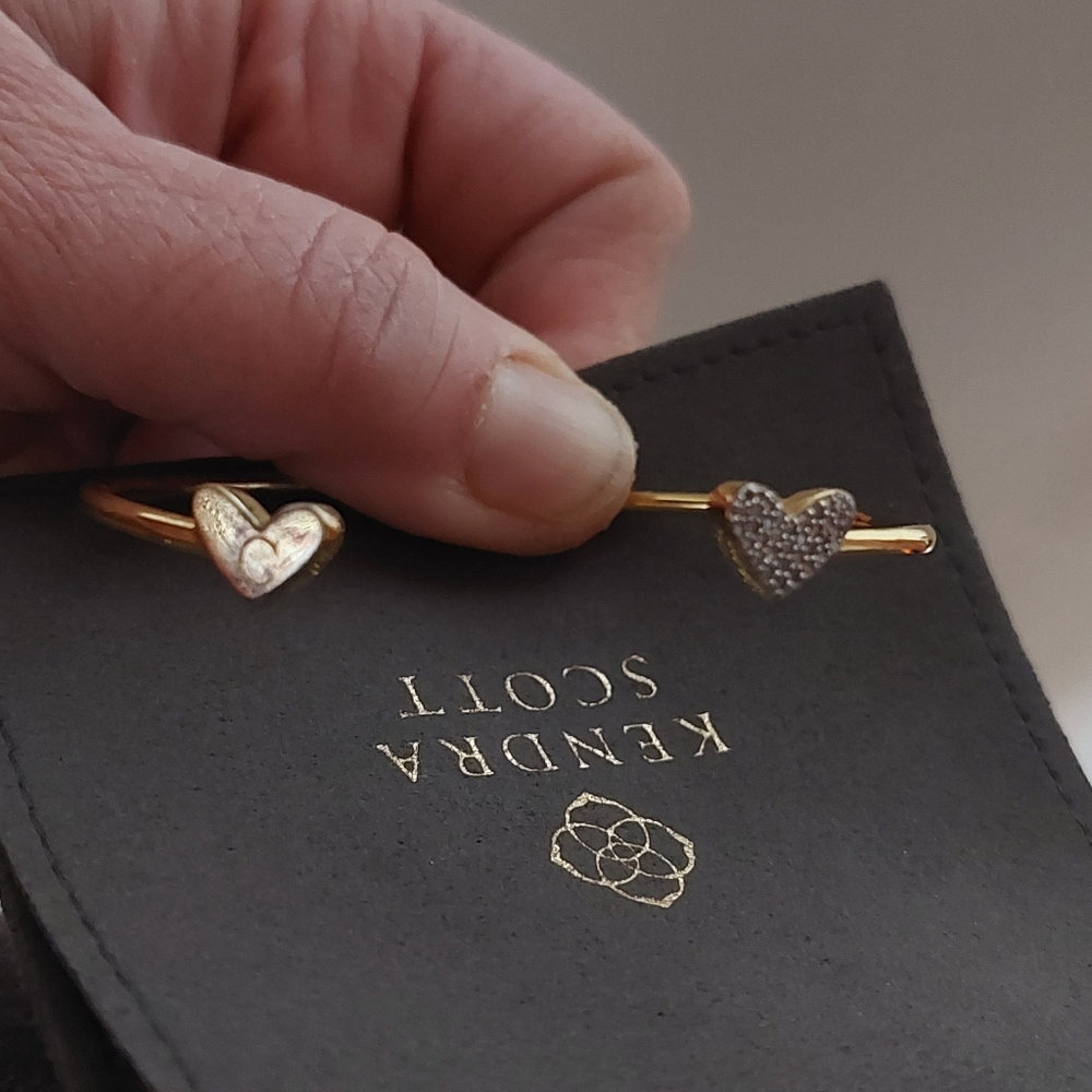 Kendra Scott Heart "C" Initial Bracelet